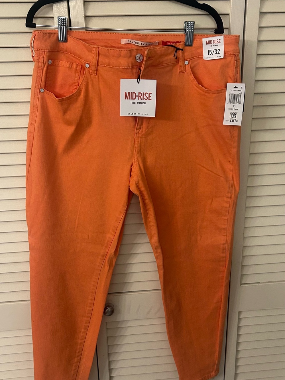 Orange Skinny Jeans